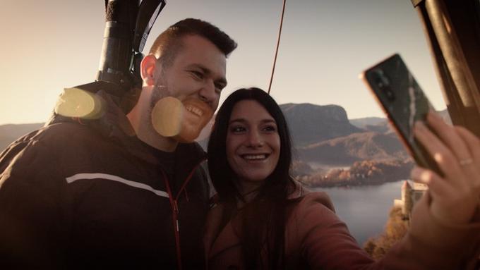 Polet z balonom nad Bledom ponuja spektakularne razglede, ki kar kličejo po objavi na družbenih omrežjih. | Foto: 