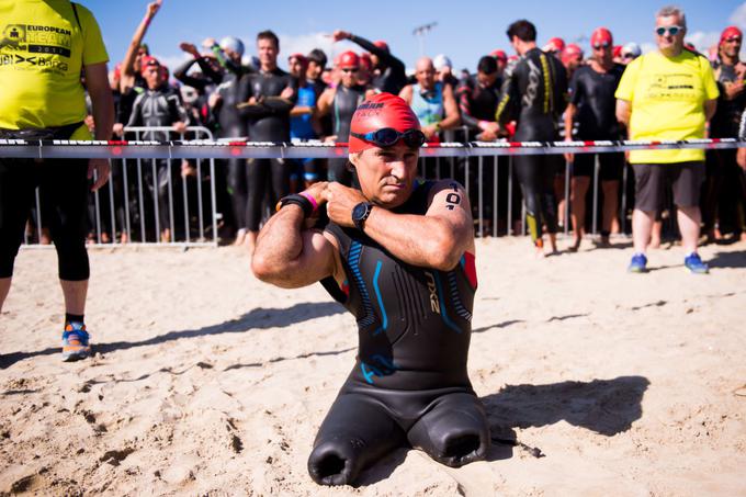 Zanardi se redno udeležuje tudi vzdržljivostnih preizkušenj Ironman. | Foto: Getty Images
