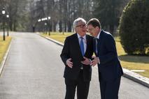 Juncker in Cerar