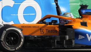 Ricciardo slavil v Monzi, trčenje Verstappna in Hamiltona dobilo epilog