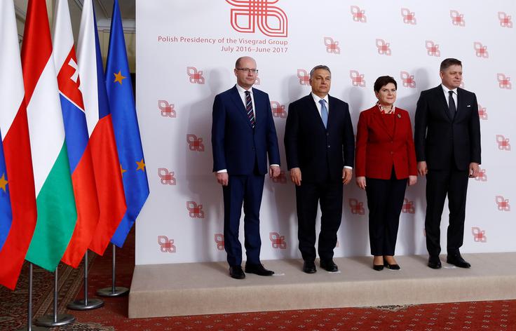 Premierji višegrajske četverice Premierji višegrajske četverice | Foto: Reuters