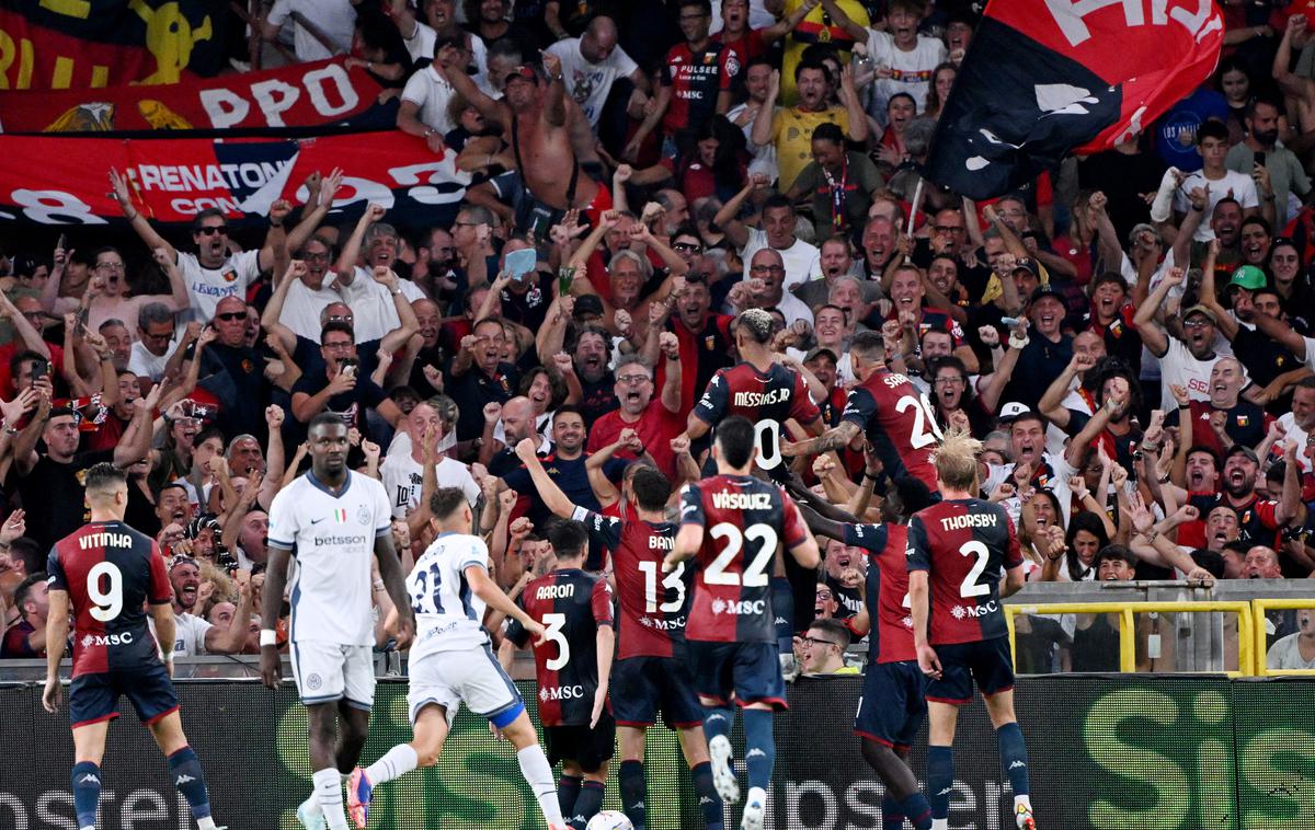 Genoa | Genoa je v sezoni 2024/25 v serie A osvojila 13. mesto. | Foto Reuters