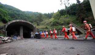 Iz kitajskega rudnika rešili 23 rudarjev