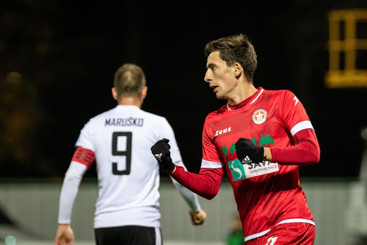 Trije najboljši strelci Aluminija so Hrvati. Nikola Leko (na sliki) je dosegel devet, Mihael Klepač osem, Ante Živković pa sedem zadetkov. | Foto: Blaž Weindorfer/Sportida