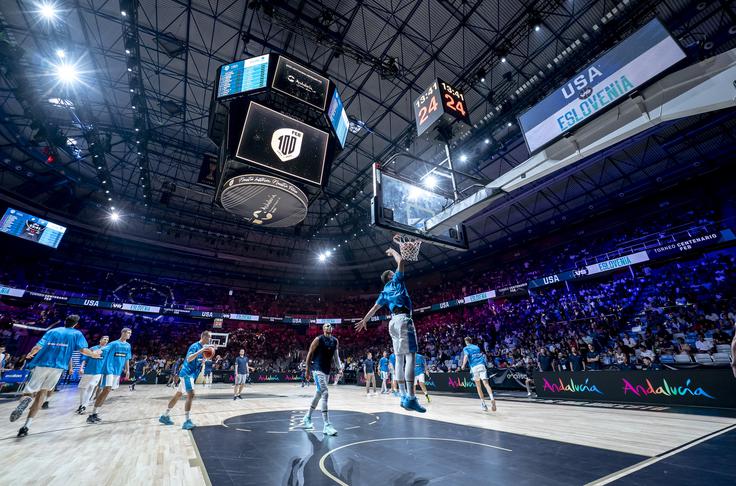 Slovenija priprave | Foto: Baloncesto España