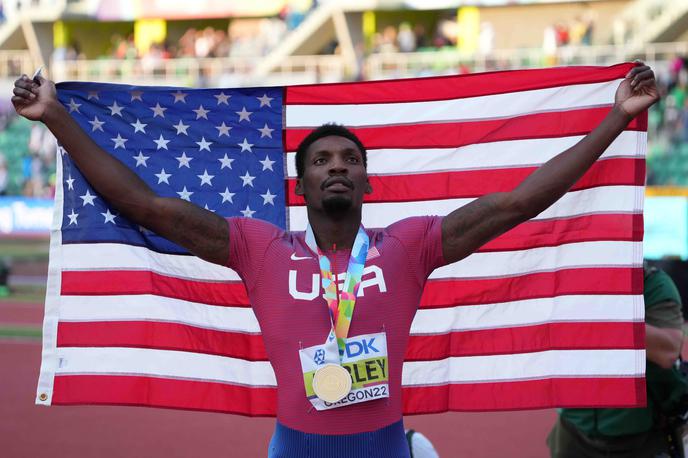 Fred Karley | Američan Fred Kerley je postal svetovni prvak v teku na 100 metrov. | Foto Reuters