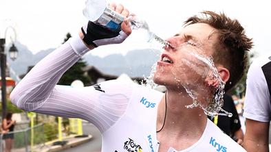 Jonas ponosen na "najboljši kronometer v karieri", Pogačar pa: Toura še ni konec!