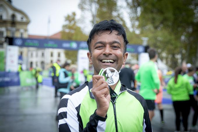Na 26. VW Ljubljanskem maratonu je teklo več kot dva tisoč tekačev iz kar 61 držav.  | Foto: Ana Kovač