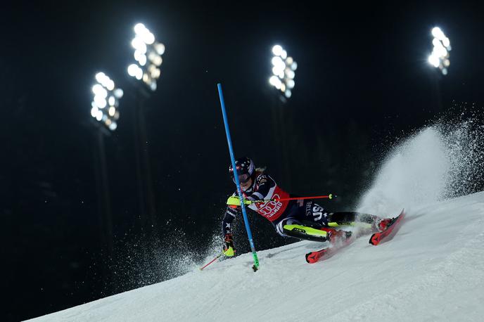 Mikaela Shiffrin, Flachau | Mikaela Shiffrin je prišla še do šeste slalomske zmage v tej sezoni. | Foto Reuters