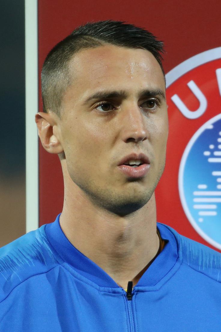 Vlachodimos bo danes vpisal jubilejni deseti nastop za grško izbrano vrsto. V letošnji ligi narodov je branil na treh tekmah, na katerih Grčija ni prejela niti enega zadetka. Jan Oblak je branil na štirih, njegova mreža pa je prav tako še vedno nedotaknjena. | Foto: Reuters
