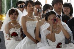 Na Kitajskem se bo v petek 11. 11. poročilo več tisoč parov
