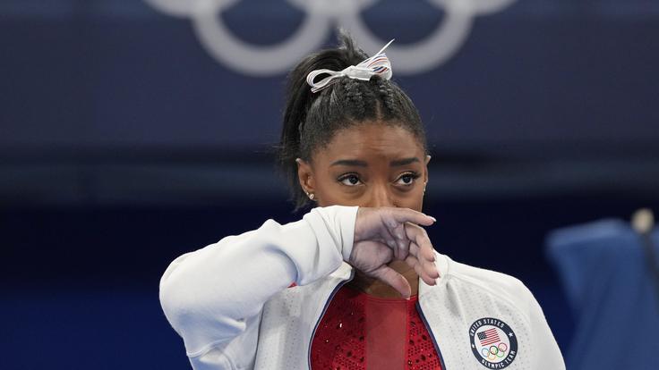 Simone Biles se je v Tokiu znašla v hudi psihični stiski in o svojih težavah tudi javno spregovorila. | Foto: Guliverimage/Vladimir Fedorenko