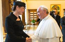 Bratuškova papeža povabila v Slovenijo (FOTO)