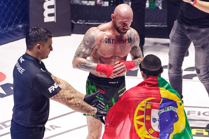 Bojan Kosednar Želva je izgubil proti Portugalcu Rafaelu Hudsonu. | Foto: Aleš Fevžer