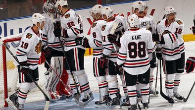 Chicago Blackhawks strli Panterje po kazenskih strelih