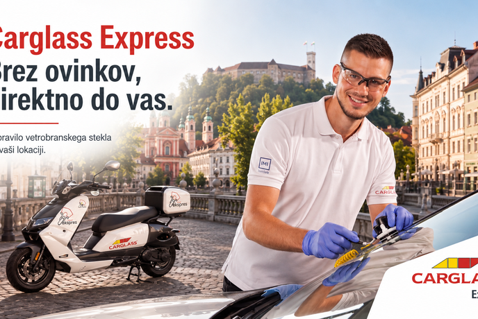 Serviser se do vašega avtomobila pripelje kar z električnim skuterjem