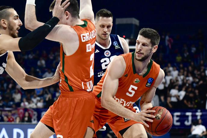 Bahcesehir Cedevita Olimpija | Košarkarji Cedevite Olimpije so na gostovanju pri Bahčešehirju izgubili. | Foto Tine Ružič/Cedevita Olimpija