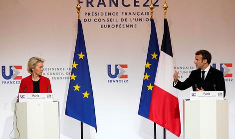 Von der Leynova in Macron: Evropa bo sama odločala o svoji varnostni arhitekturi #video