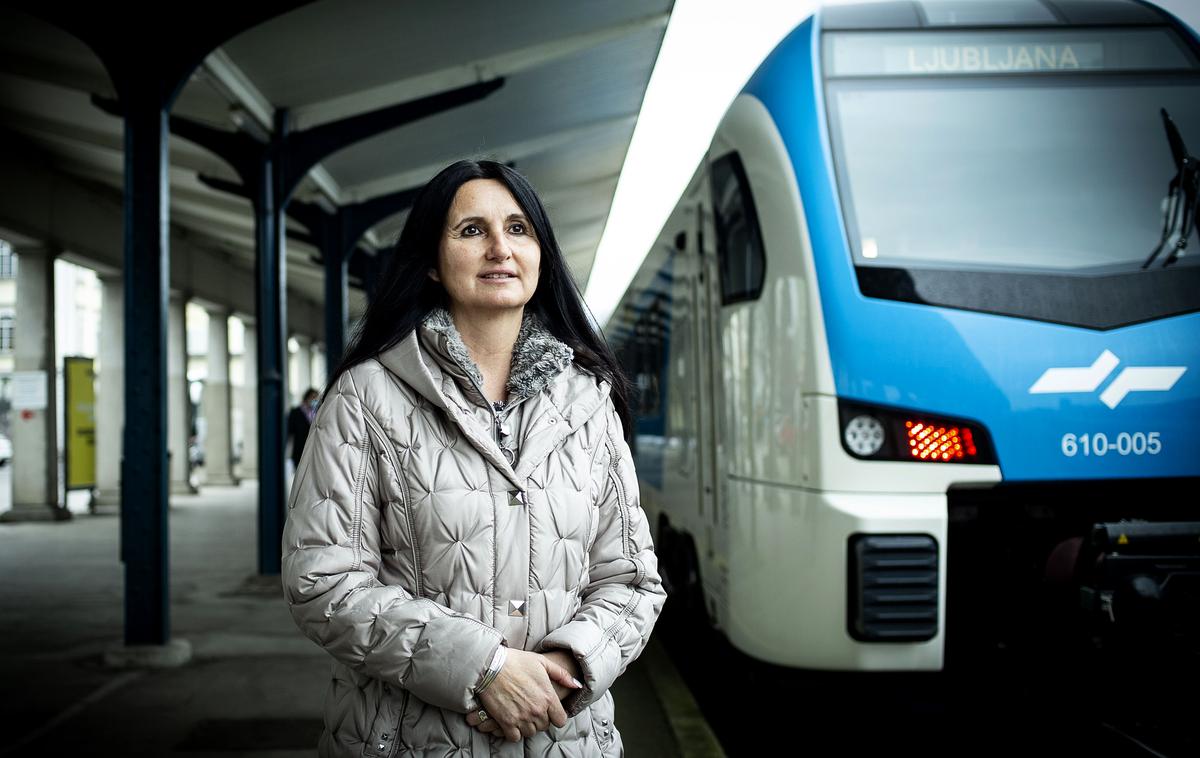 Darja Kocjan, Slovenske železnice | Direktorica družbe SŽ – Potniški promet Darja Kocjan | Foto Ana Kovač