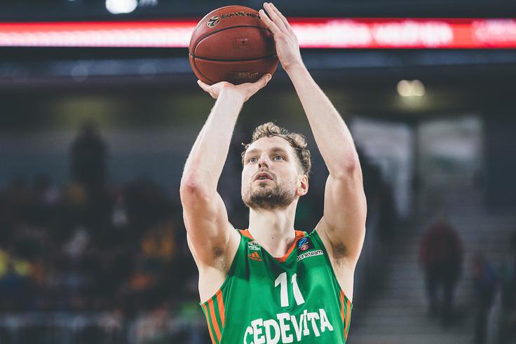 Kapetan Jaka Blažič je dal 20 točk. Igra v življenjski formi. | Foto: Grega Valančič/Sportida