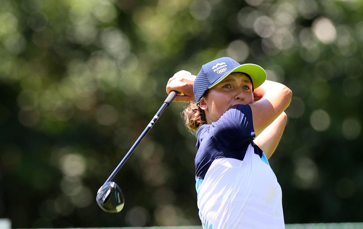 Pia Babnik olimpijske igre Tokio | Slovenska golfistka Pia Babik je turnir serije LPGA Europe v Dubaju končala na skupnem 15. mestu. | Foto Reuters