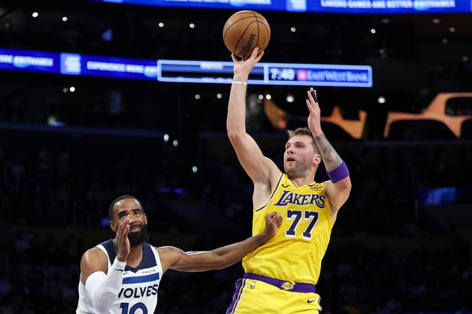 Luka Dončić Los Angeles Lakers | Luka Dončić je ob zmagi dosegel 49 točk. | Foto Guliverimage