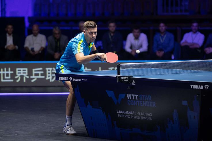 Darko Jorgić bo v tretjem krogu igral v petek ob 19.00. | Foto: Katja Kodba/STA