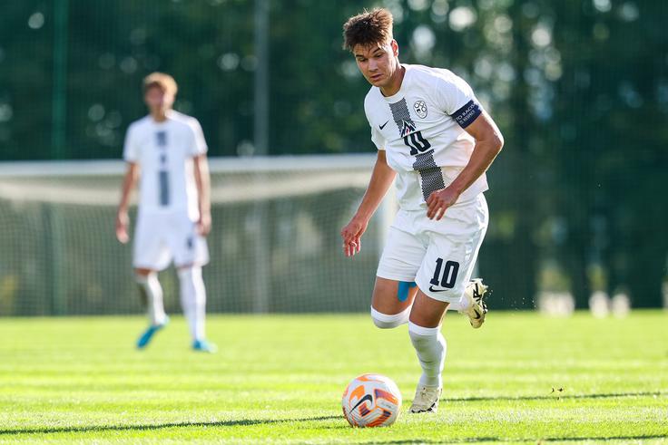 Luka Topalović, eden najbolj nadarjenih nogometašev milanskega Interja, je pri 19 letih deležen tudi zanimanja Hrvaške ter Bosne in Hercegovine. | Foto: Aleš Fevžer