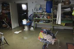 Posledice poplav na Ilovici v Ljubljani manjše od pričakovanih (foto in video)