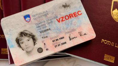 V teh primerih boste lahko uporabljali pretečene osebne izkaznice