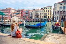 Benetke, Italija, turistka