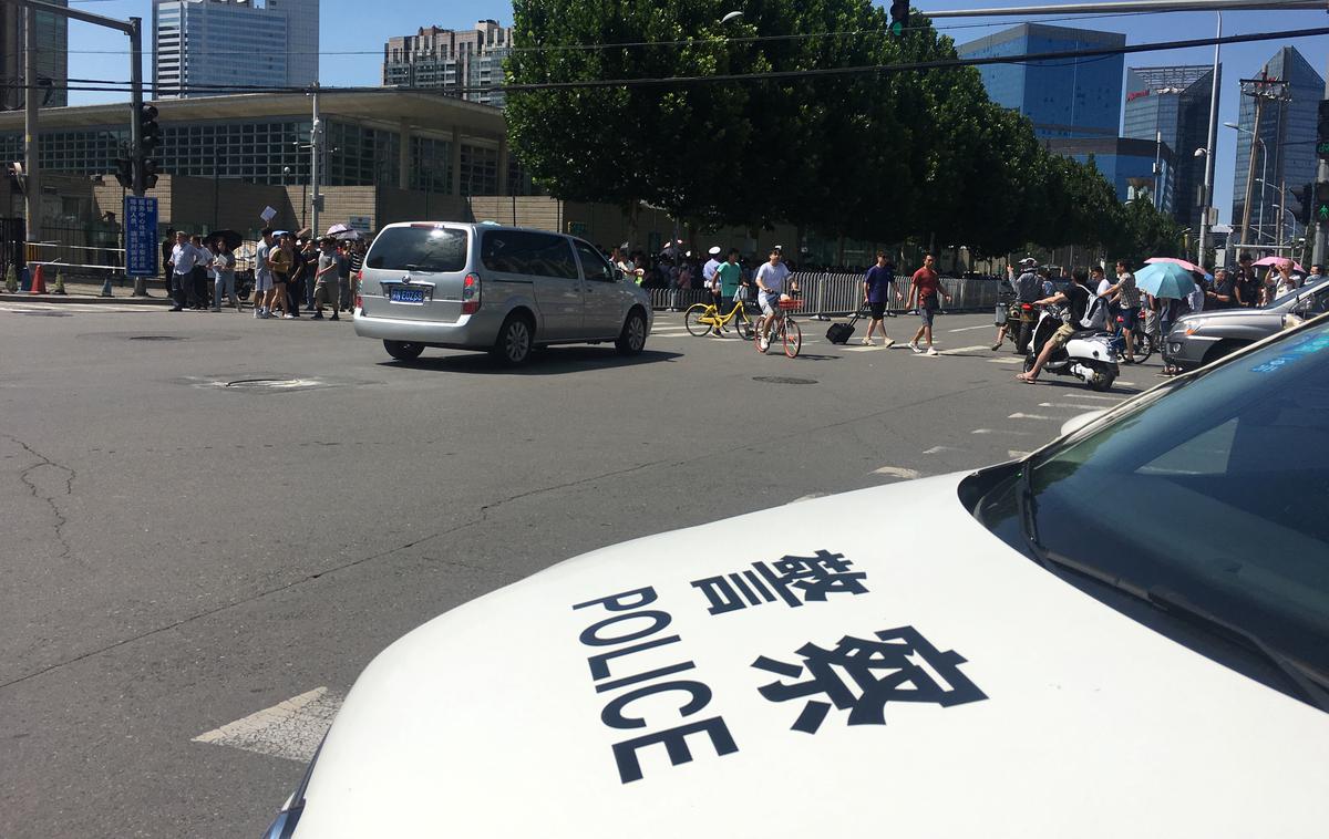 kitajska policija | Foto Reuters