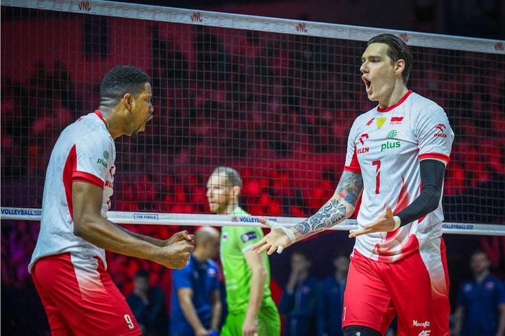 Razpoloženi Wilfredo Leon je bil znova nezaustavljiv na začetnem udarcu. | Foto: Volleyball World