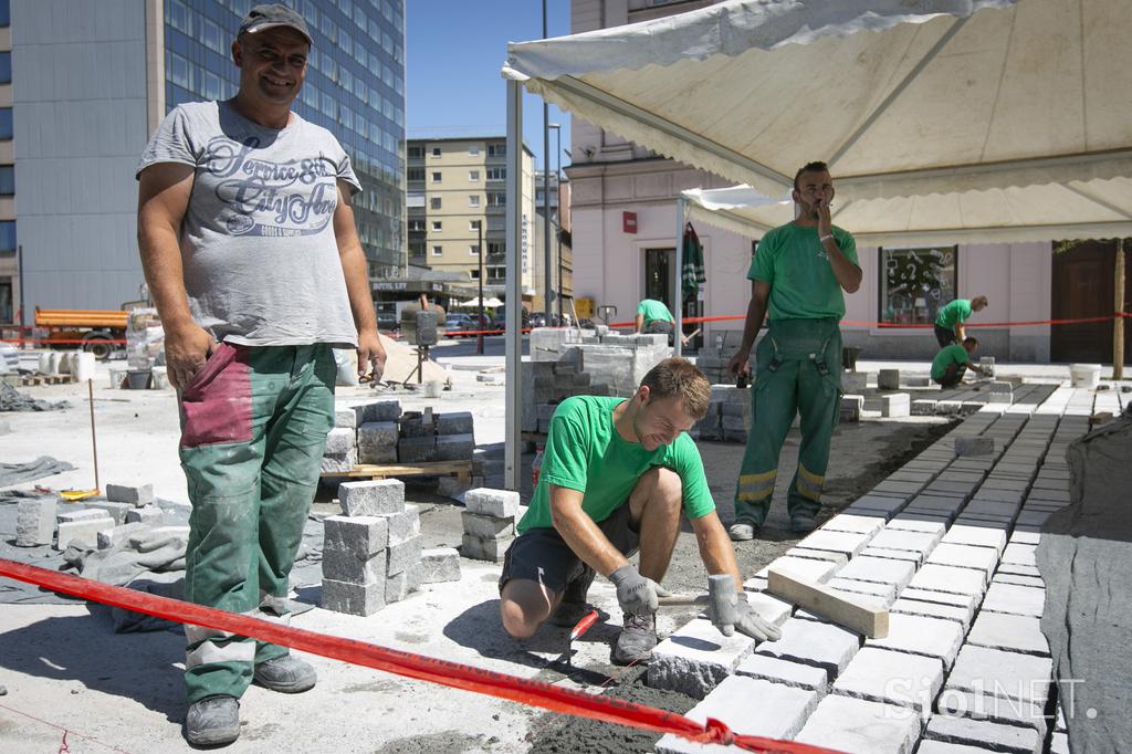 Prenova Gosposvetske ceste v Ljubljani.