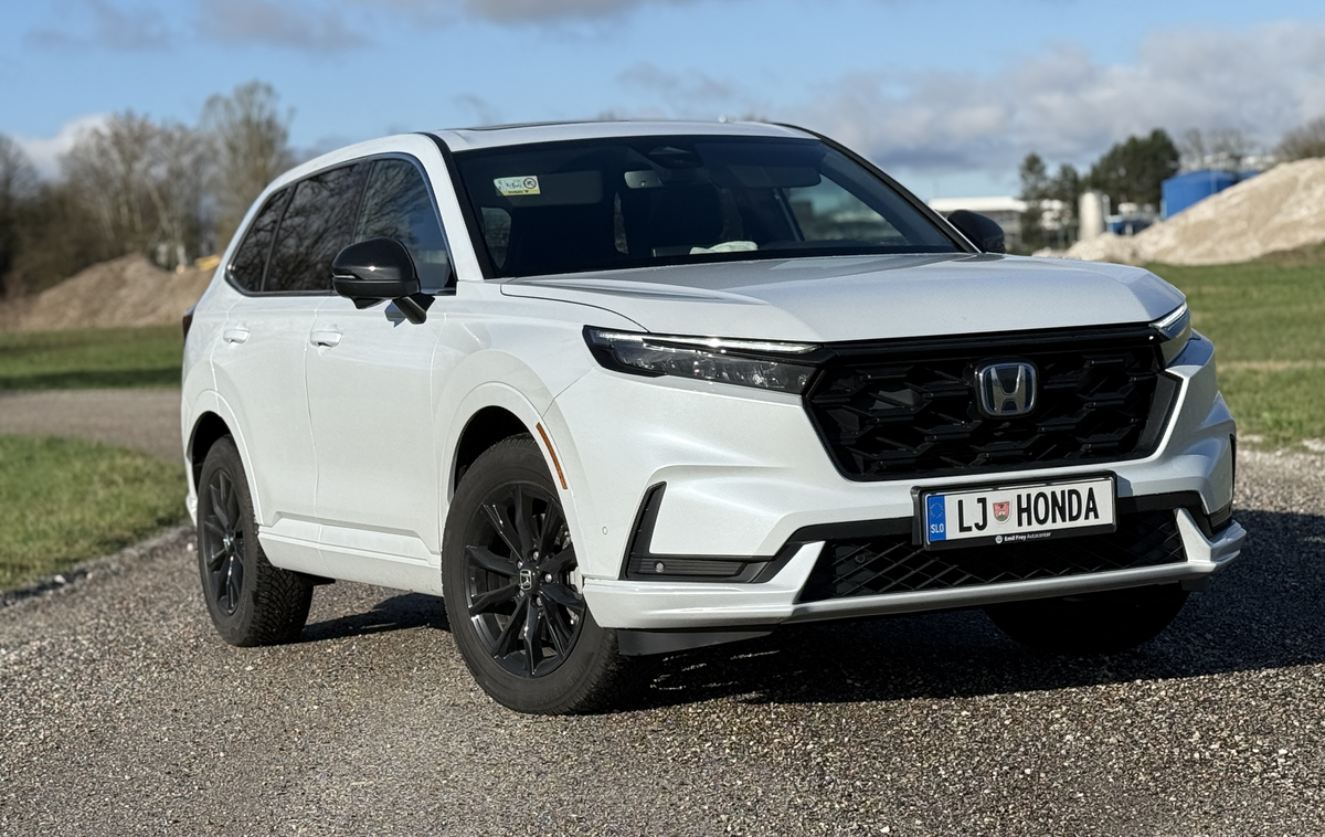 Honda C-RV | Foto Gregor Pavšič