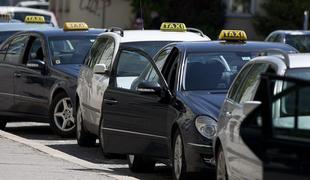 Ljubljanske taksiste lahko doleti globa 1.400 evrov