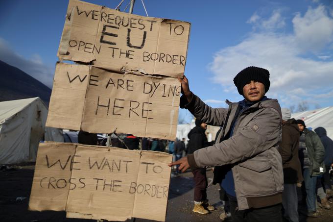 Migranti v BiH | Foto: Reuters