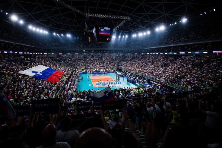 Svetovna odbojkarska zveza je pri OZS poizvedovala, ali bi gostili še olimpijske kvalifikacije.  | Foto: Grega Valančič/Sportida
