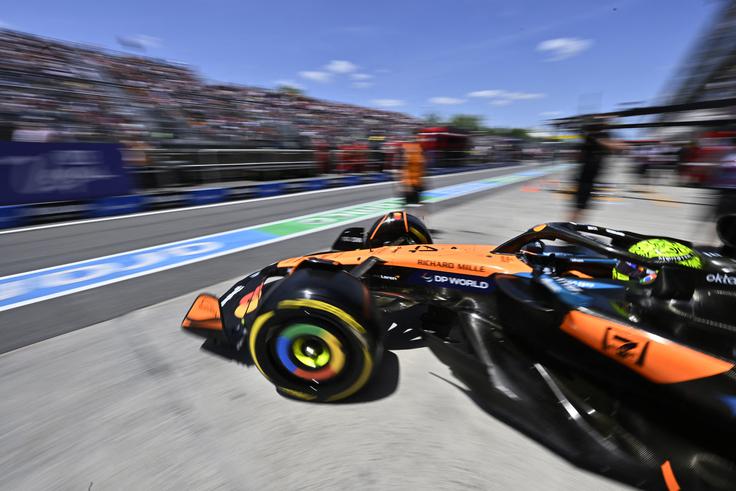 Lando Norris je dobil tretji prosti trening. | Foto: Reuters