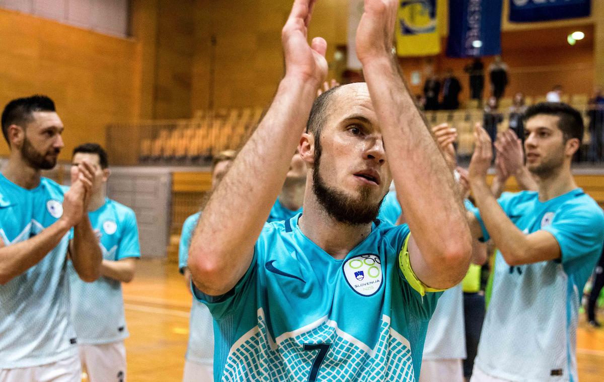 slovenija, futsal | Slovenija je upala na uspeh, a se ni izšlo po njenih željah. | Foto Matic Ritonja/Sportida