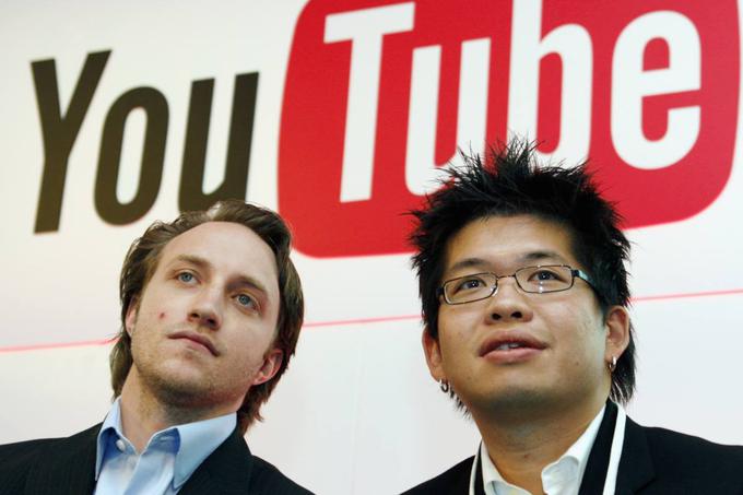 "Preprosto ne obstaja veliko videoposnetkov, ki so vredni ogleda." (Desno Steve Chen, levo Chad Hurley, soustanovitelj YouTuba) | Foto: 