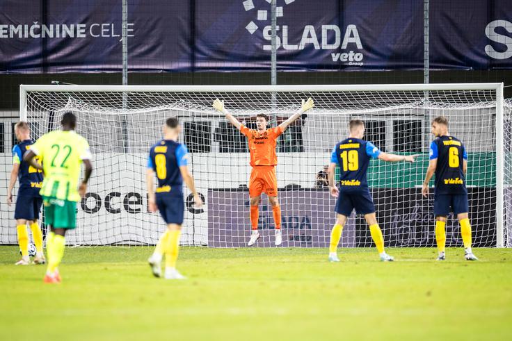 AEK iz Larnake se je izkazal za previsoko oviro. | Foto: Jure Banfi