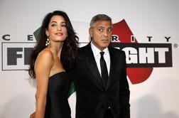Georgea Clooneyja bo poročil sin Slovenke
