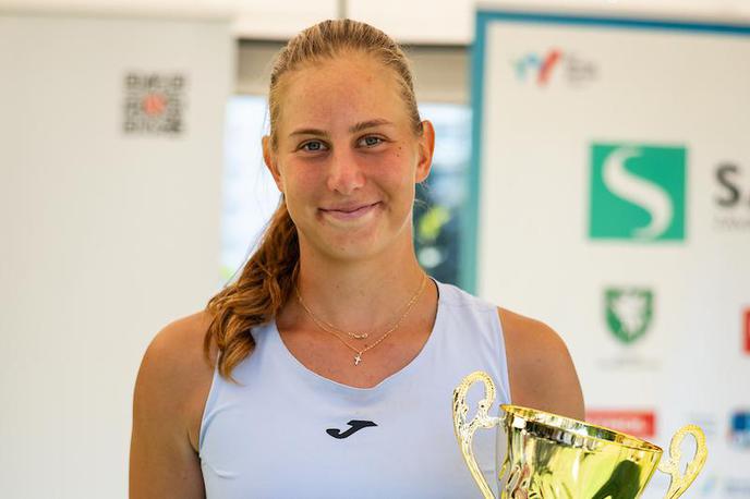 Alja Senica | Alja Senica je slavila na turnirju W15 v Rogaški Slatini. | Foto Tenis Slovenija