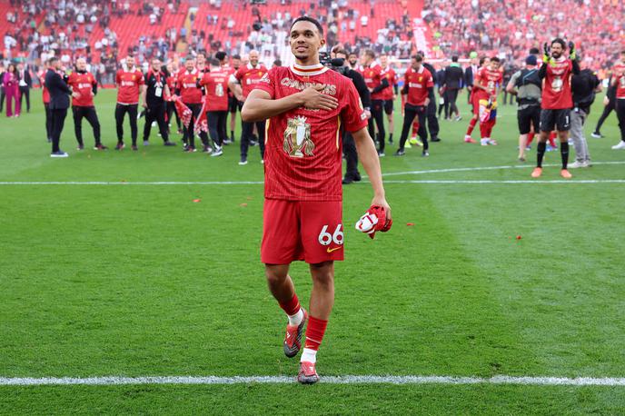 Liverpool Trent Alexander-Arnold | Trent Alexander-Arnold se bo po sezoni poslovil od Liverpoola. | Foto Reuters