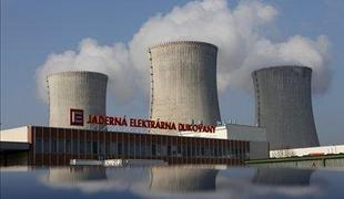 Zaradi okvare ponovno zaustavili reaktor v češki jedrski elektrarni