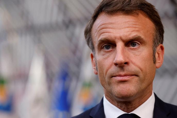 Emmanuel Macron | Predsednik Emmanuel Macron je naredil katastrofalno napako. Hazardiral je in izgubil, ocenjuje Siolov kolumnist Branko Soban. | Foto Reuters
