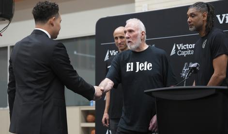 Popovich: Zdaj nisem več trener, zdaj sem šef