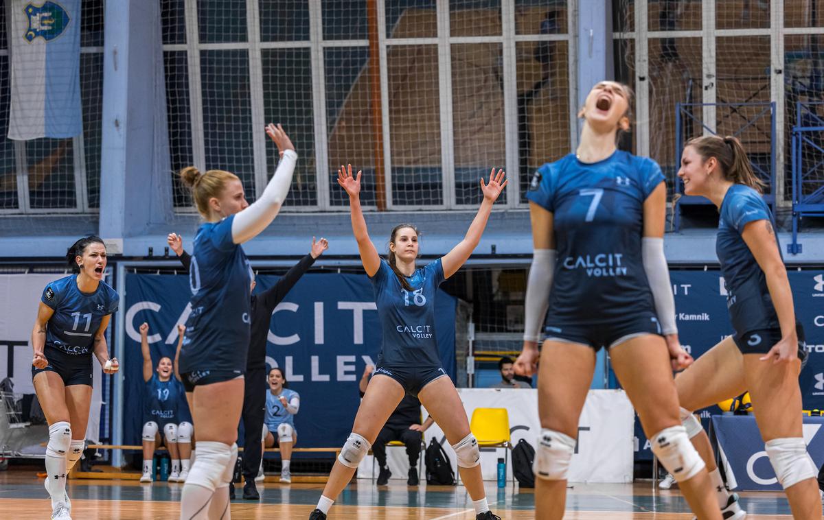 Calcit Volley | Kamničanke so nove vodilne v državnem prvenstvu. | Foto Jan Uršič