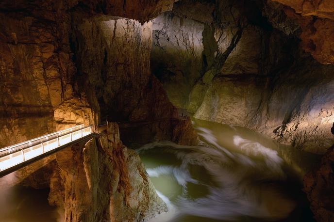 Škocjanska jama | Nesreča naj bi se zgodila v Škocjanskih jamah.  | Foto STA